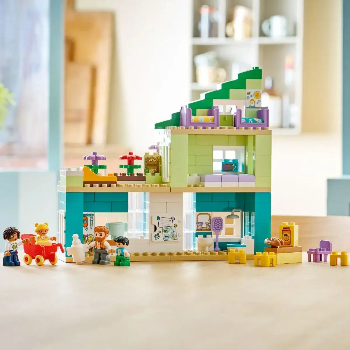 LEGO DUPLO 10470,  Dom rodzinny 3 w 1 zestaw edukacyjny dla dzieci - zabawki-dla-dziewczynki