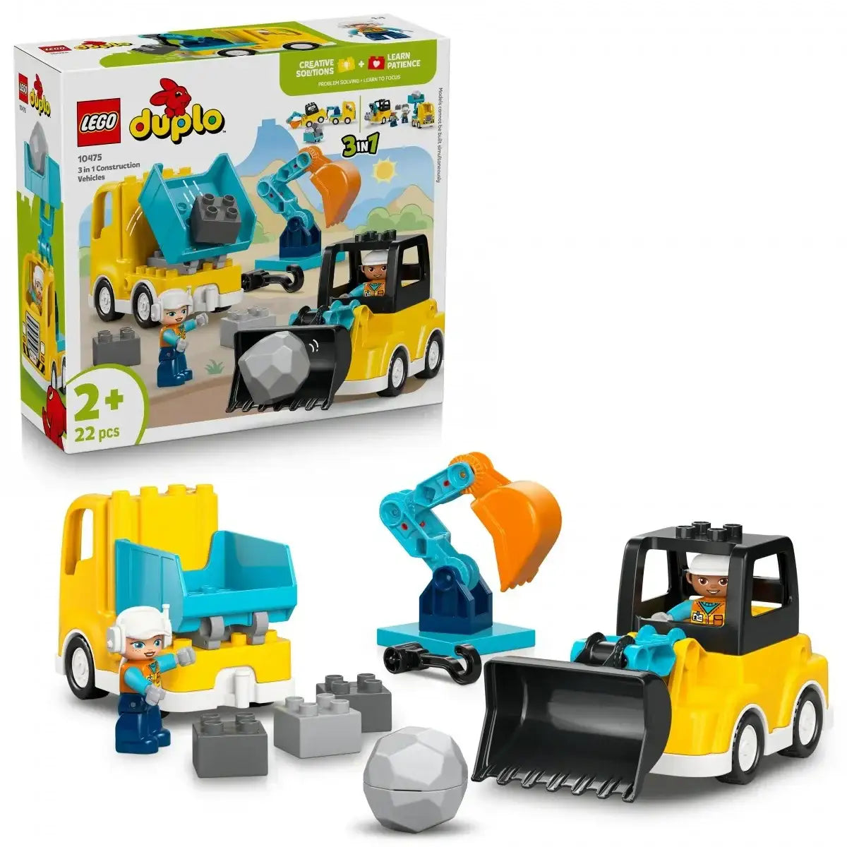 LEGO DUPLO 10475 Maszyny budowlane  - zabawki-dla-dziewczynki