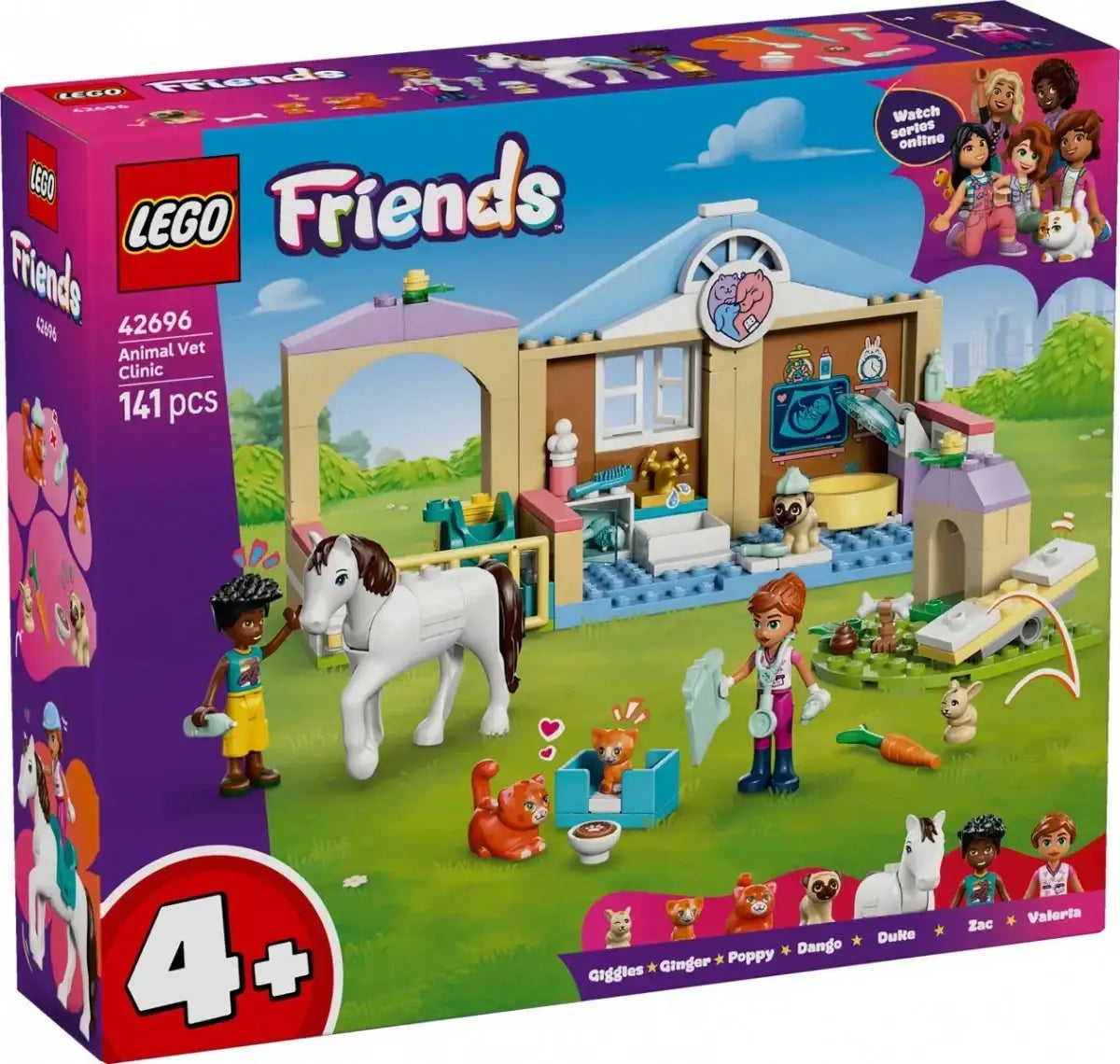 LEGO Friends 42696 Lecznica dla zwierząt zestaw klocków dla dzieci - zabawki-dla-dziewczynki