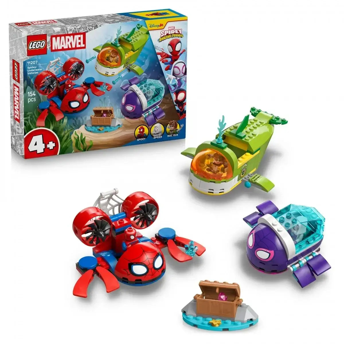 LEGO SPIDEY 11207 Spidey: podwodne pojazdy - zabawki-dla-dziewczynki.