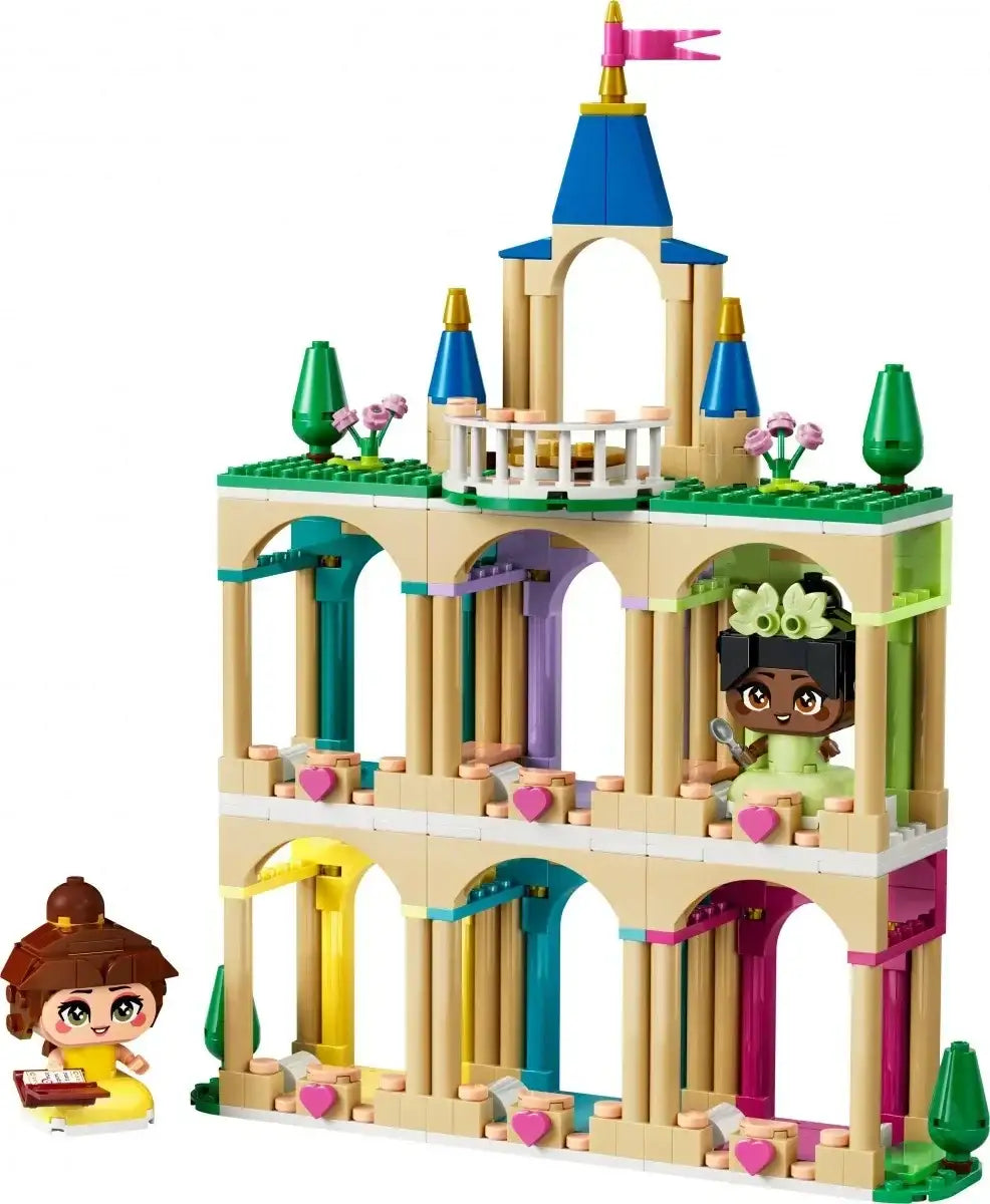 LEGO 43291 Disney Mała Bella i Tiana z zamkiem zestaw do budowania - zabawki-dla-dziewczynki