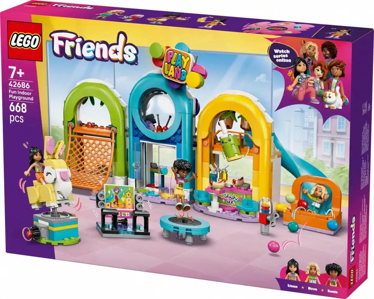 LEGO 42686 Friends niezwykła sala zabaw edukacyjna zabawa - zabawki-dla-dziewczynki