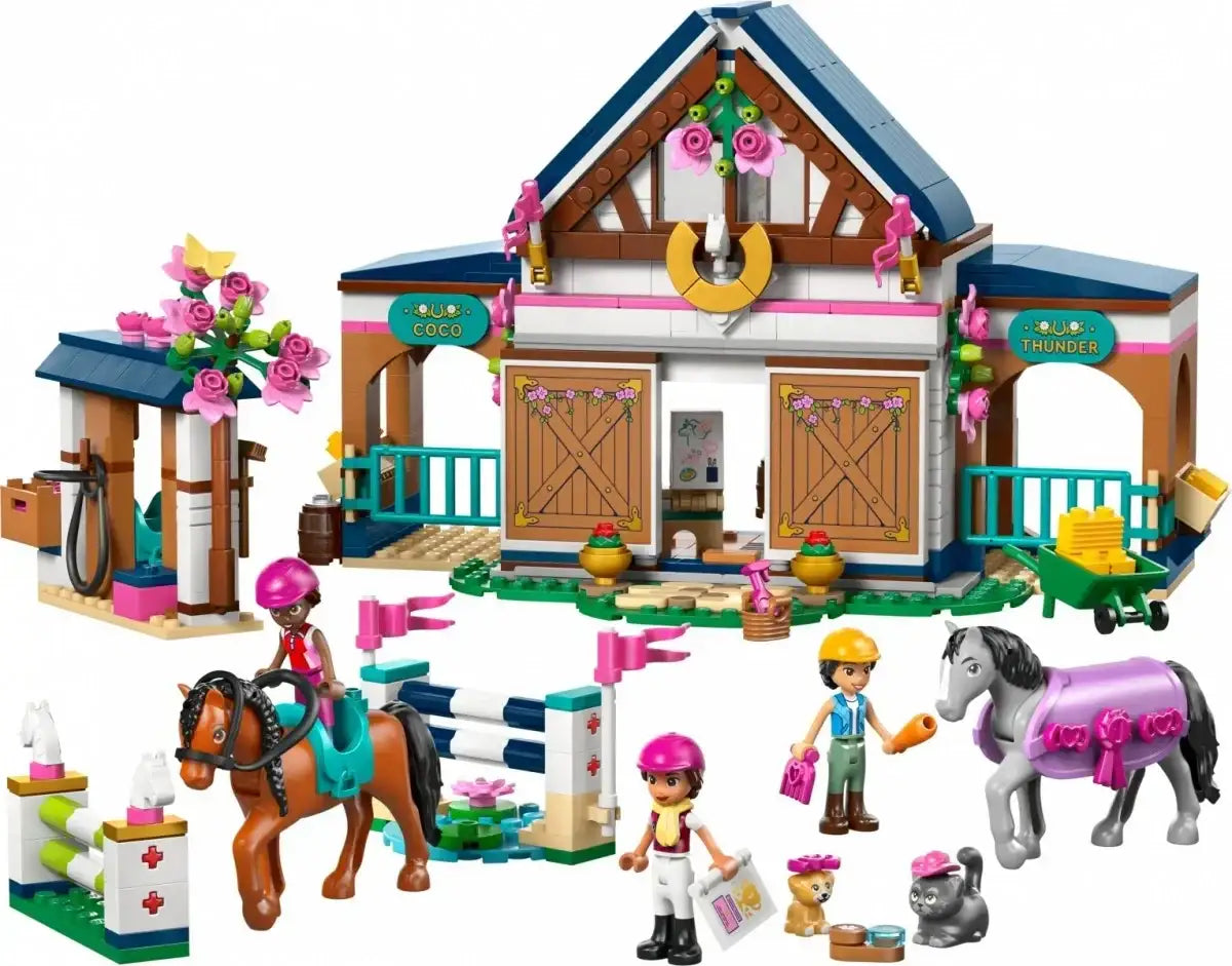 LEGO Friends 42688 szkółka jeździecka klocki - zabawki-dla-dziewczynki