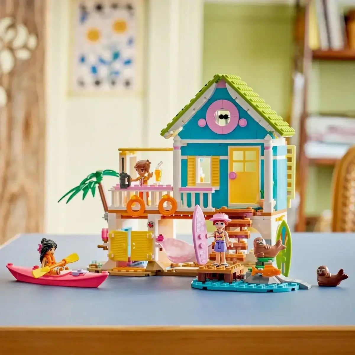 LEGO 42699 Friends Domek na plaży z fokami zestaw kolekcjonerski i edukacyjny - zabawki-dla-dziewczynki