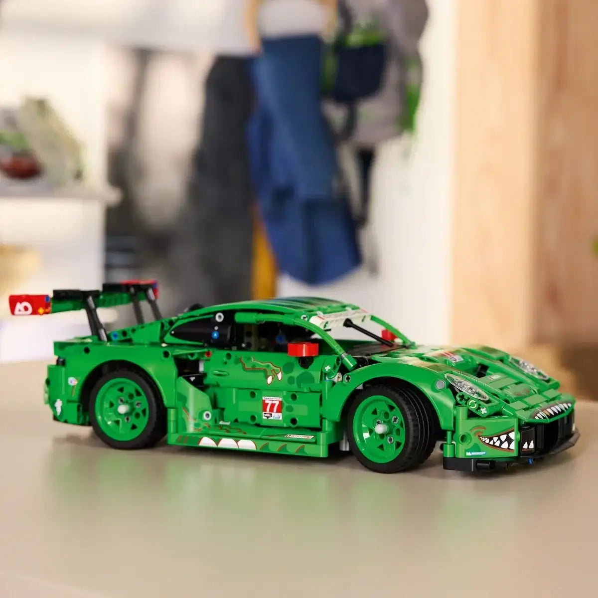LEGO 42224 Technic samochód Porsche 911 GT3 R REXY AO Racing konstrukcja i zabawa  - zabawki-dla-dziewczynki
