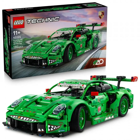 Zestaw LEGO Technic 42224 Porsche 911 GT3 R REXY AO Racing - zabawki-dla-dziewczynki