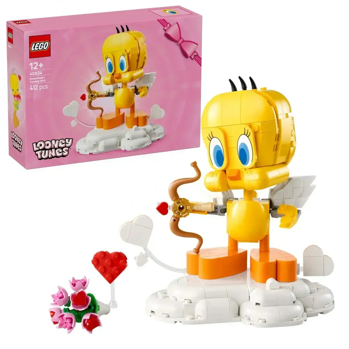 Zestaw LEGO Tweety 40824 figurka kanarka z klocków LEGO