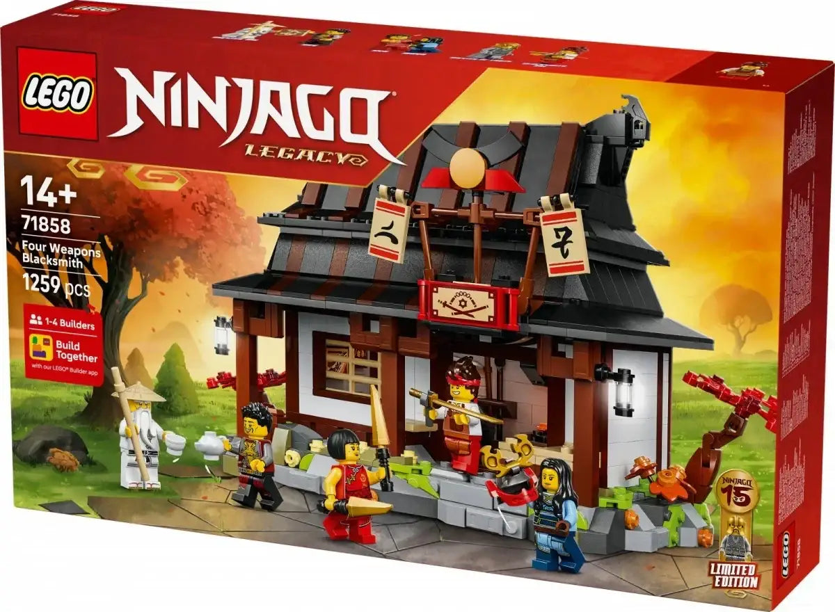 LEGO Ninjago broń ninja warsztat zestaw