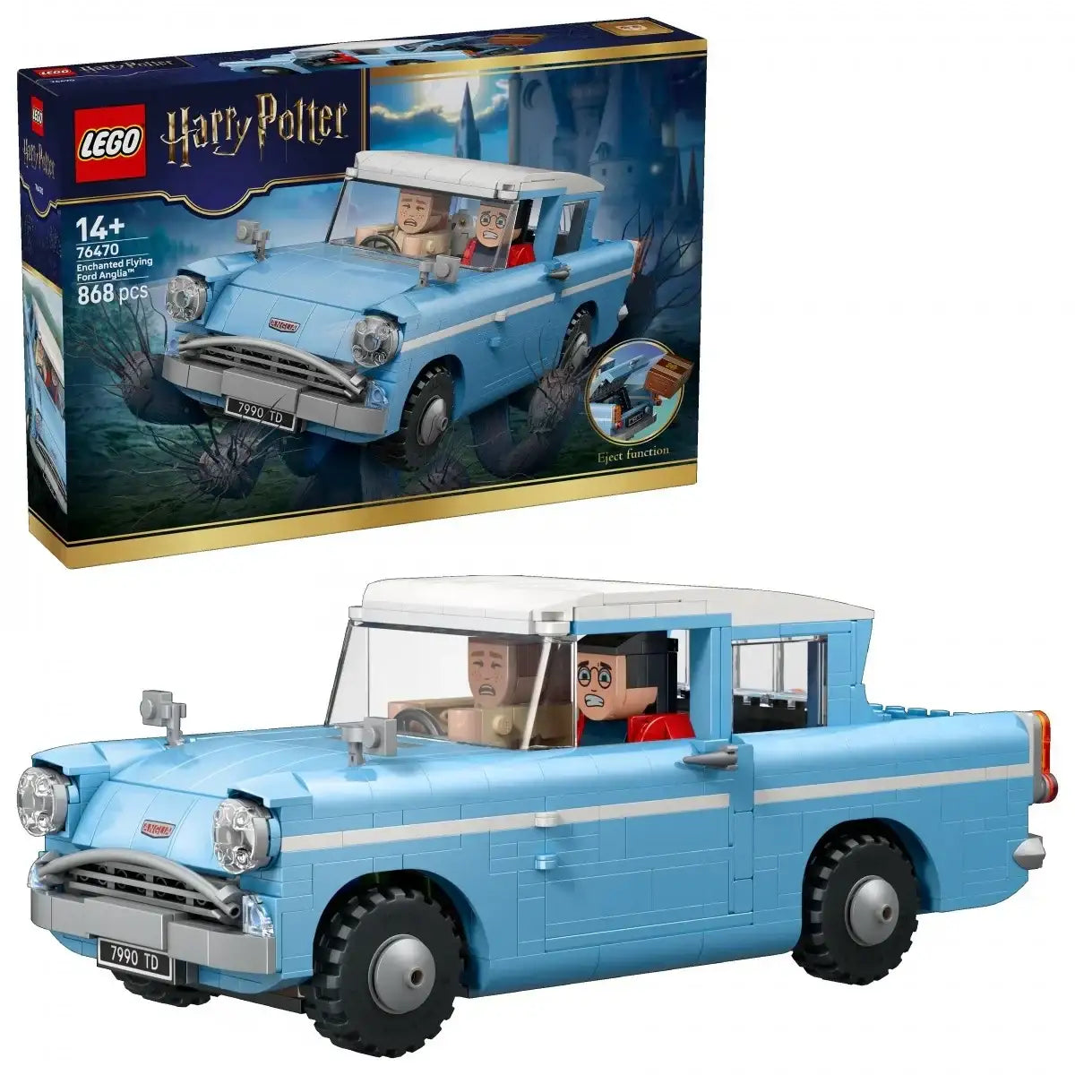 LEGO Harry Potter 76470 Zaczarowany latający Ford Anglia zabawa dla dzieci - zabawki-dla-dziewczynki