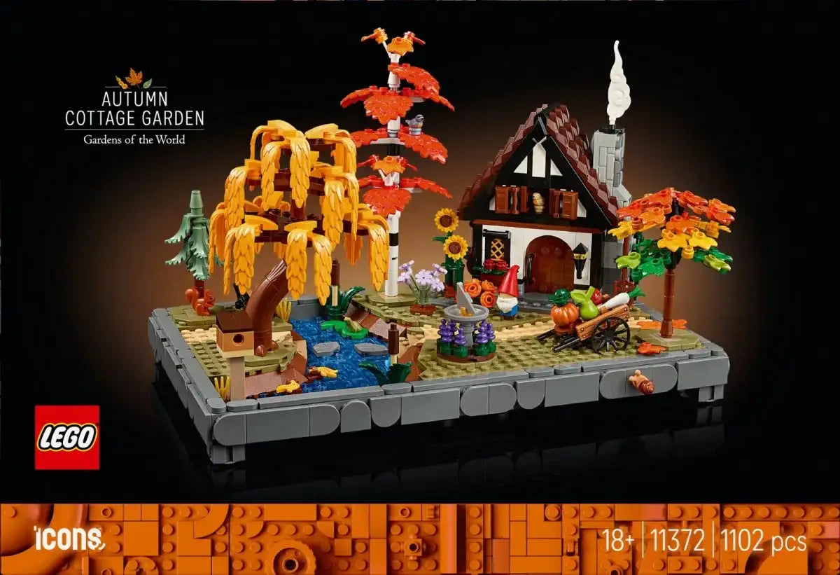 Zabawka LEGO Icons 11372 Jesienny ogród dla fanów klocków - zabawki-dla-dziewczynki