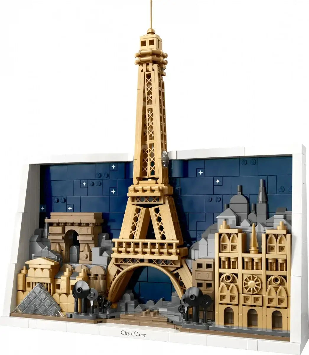 LEGO Architecture Paryż wieża Eiffla zestaw - zabawki-dla-dziewczynki