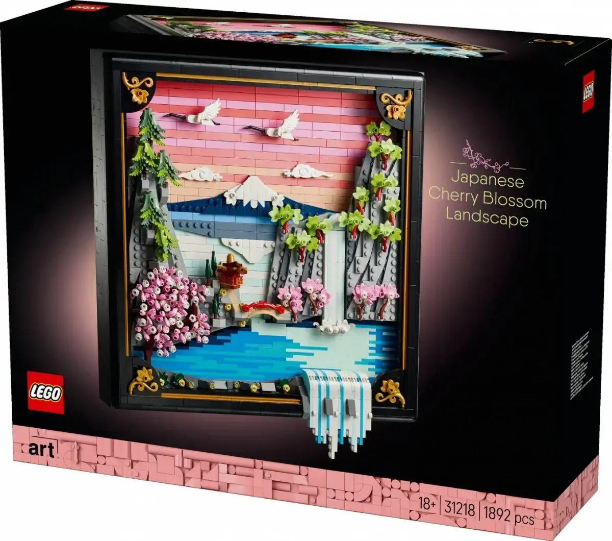LEGO ART 31218 Japoński krajobraz z kwitnącą wiśnią - zabawki-dla-dziewczynki