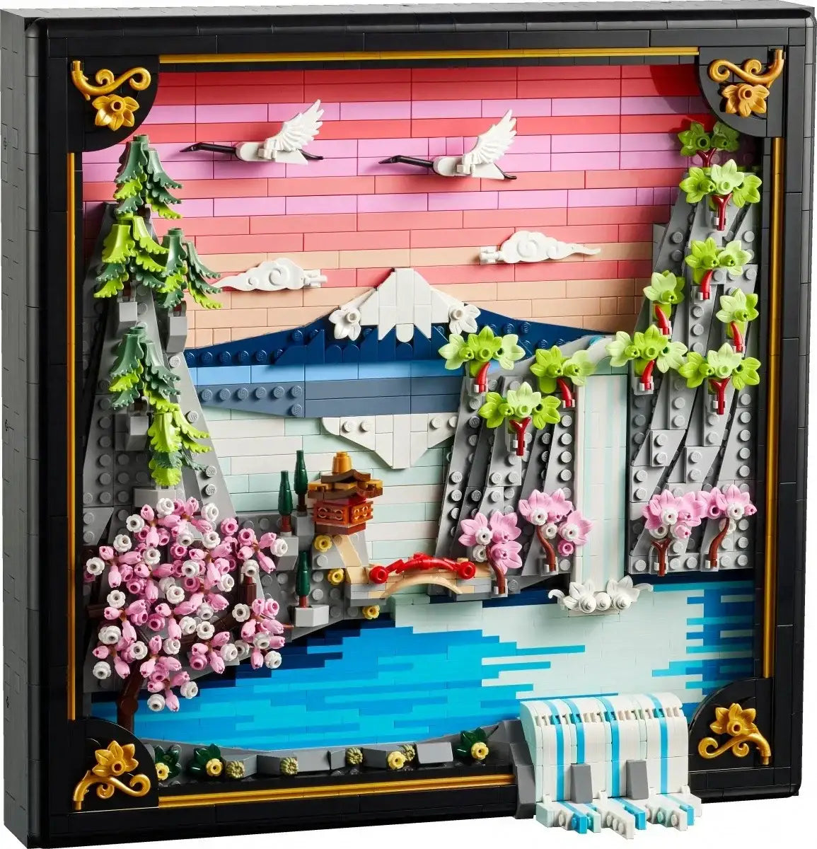 LEGO ART 31218 Japoński krajobraz z kwitnącą wiśnią - zabawki-dla-dziewczynki