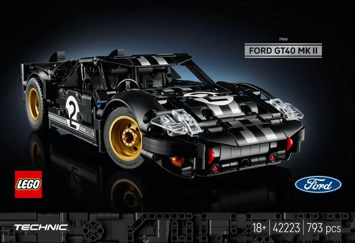 LEGO 42223 Technic samochód wyścigowy zestaw dla fanów motoryzacji - zabawki-dla-dziewczynki