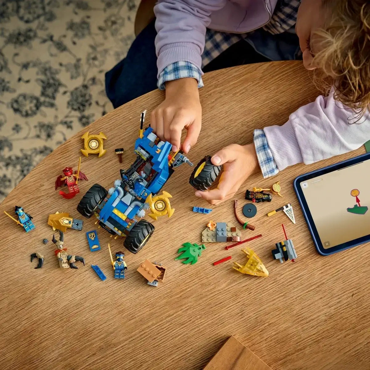 Zestaw LEGO Ninjago 71856 samochód Jaya z serii ninja