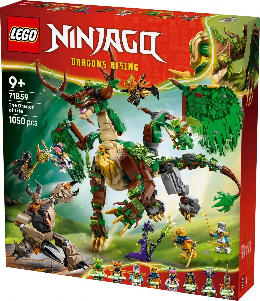 LEGO NINJAGO Smok Życia – zabawa w świecie ninja