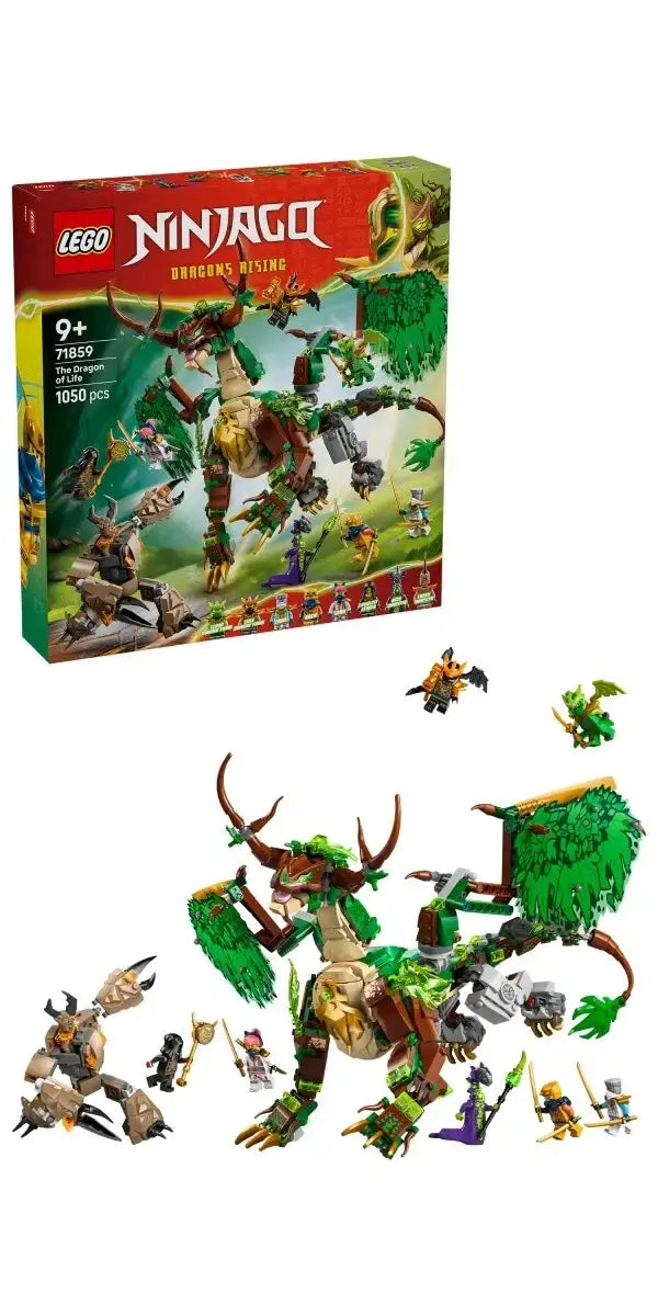LEGO NINJAGO 71859 Smok Życia – zestaw klocków LEGO