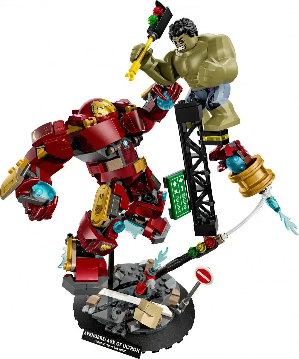 LEGO Super Heroes Hulk vs Hulkbuster 76343 scena walki