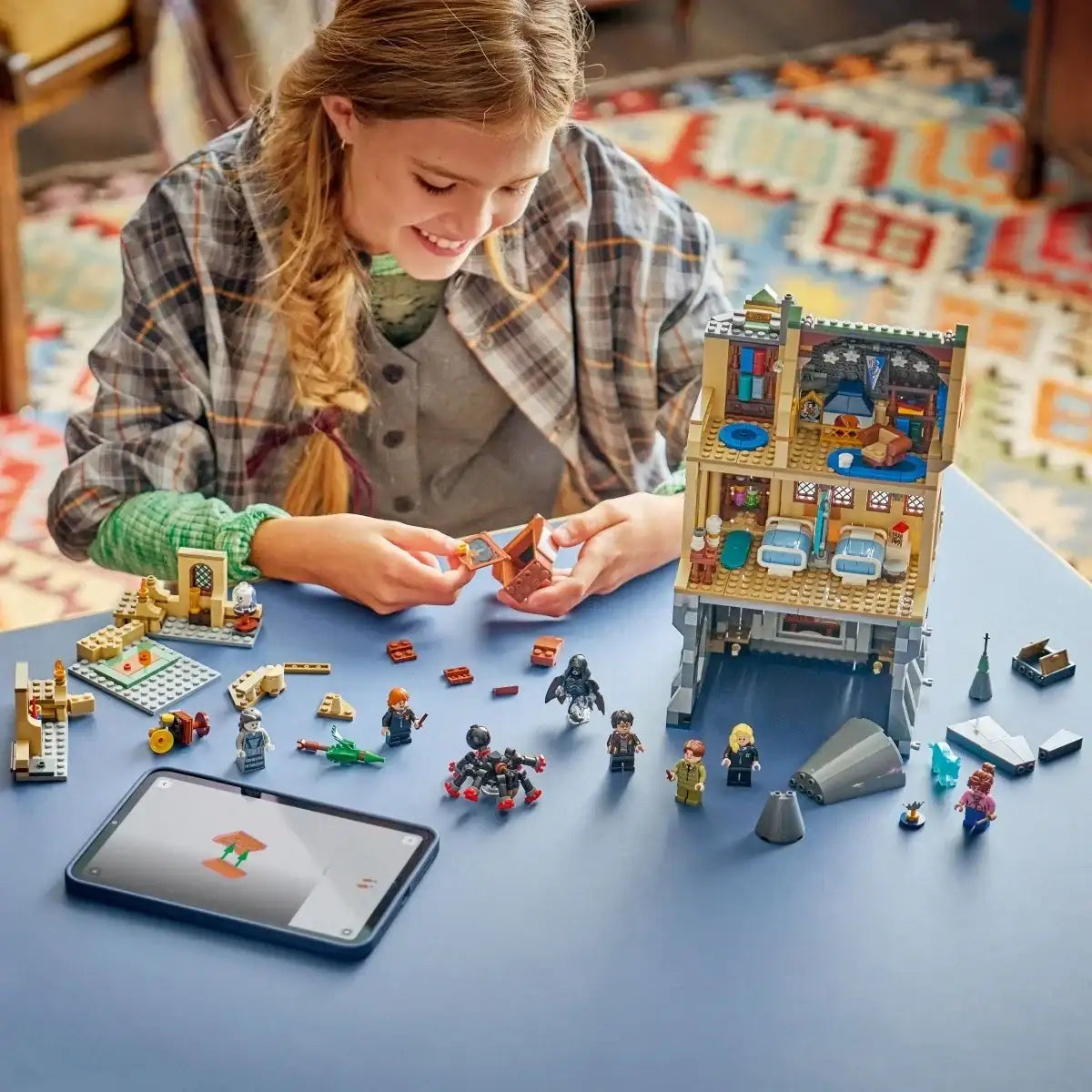 LEGO 76463, modułowe skrzydło szpitalne z minifigurkami bohaterów- zabawki-dla-dziewczynki
