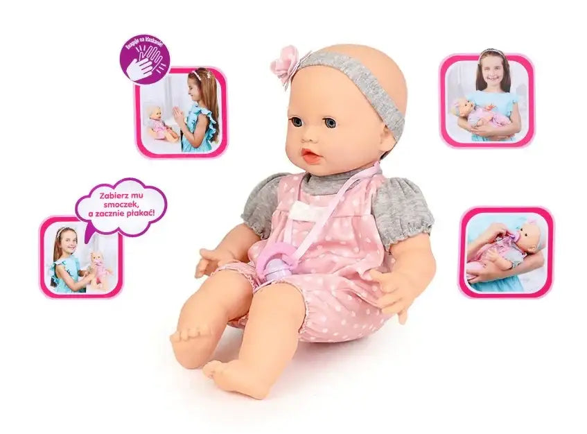 Realistyczna lalka bobas Natalia 41 cm