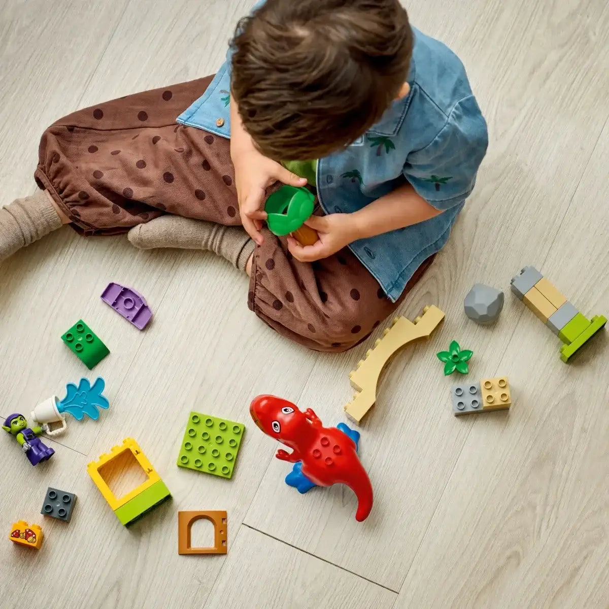 Edukacyjne klocki LEGO DUPLO Marvel 10463 dla dzieci od 2 lat - zabawki-dla-dziewczynki