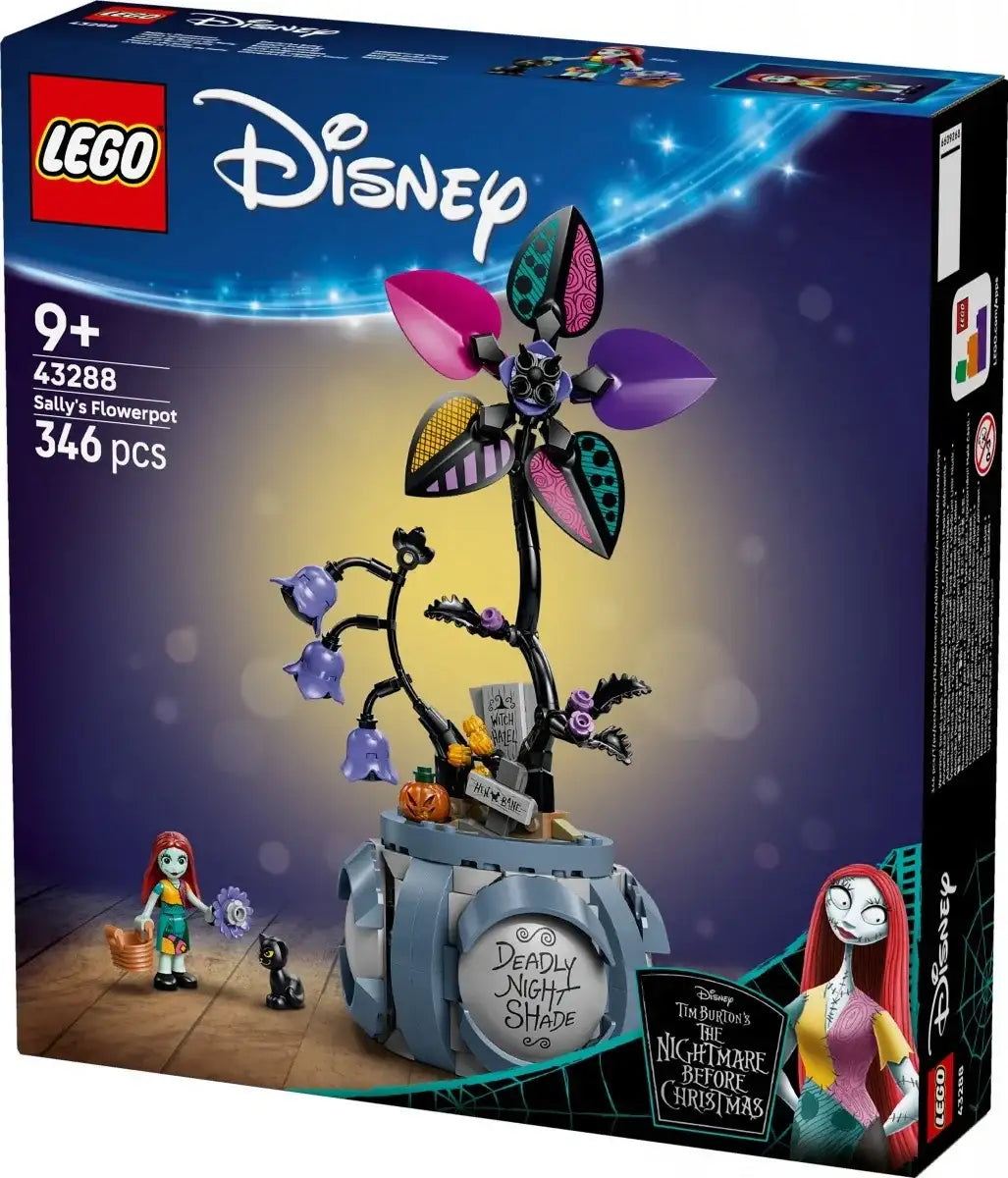 LEGO Disney dekoracja Sally doniczka klocki - zabawki-dla-dziewczynki
