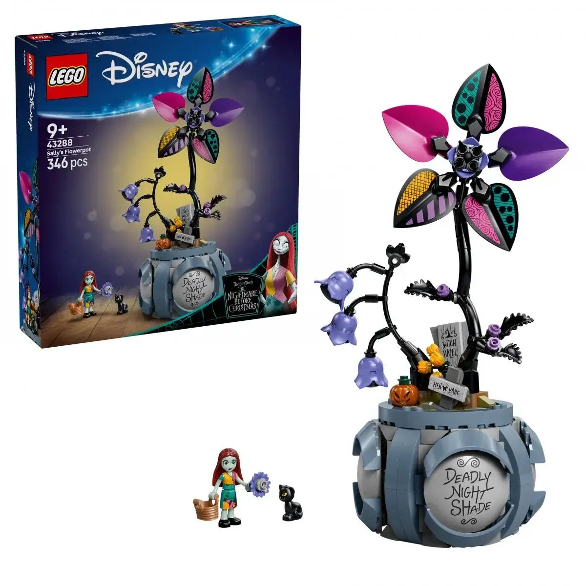 LEGO Disney 43288 Doniczka Sally zestaw kolekcjonerski - zabawki-dla-dziewczynki