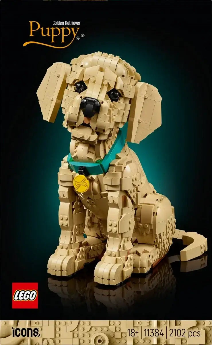 LEGO Icons pies model dla miłośników zwierząt - zabawki-dla-dziewczynki