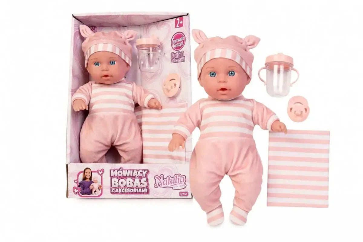  Artyk Bobas Natalia 30 cm interaktywna lalka dla dziewczynki - zabawki-dla-dziewczynki