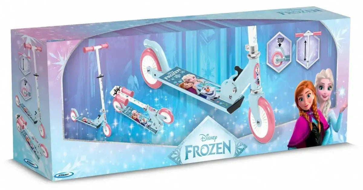 Hulajnoga Stamp Frozen II dla dzieci aktywna zabawa na zewnątrz - zabawki-dla-dziewczynki