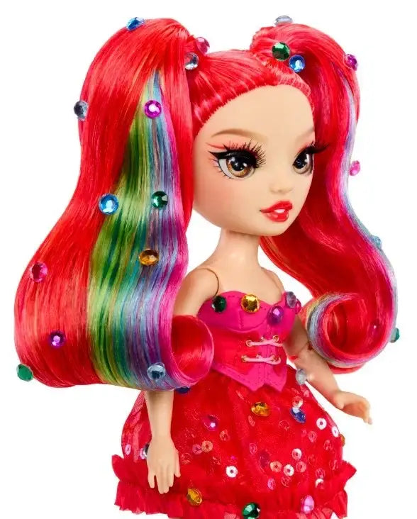 MGA Rainbow High Vivienne Rouge lalka Be Dazzling z długimi włosami