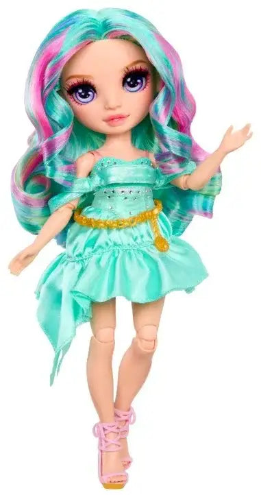 MGA Rainbow High Be Dazzling Celine Turquoise fashion doll