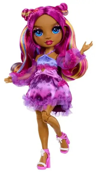 Lalka MGA Rainbow High Be Dazzling Noemie Violette modowa lalka dla dzieci