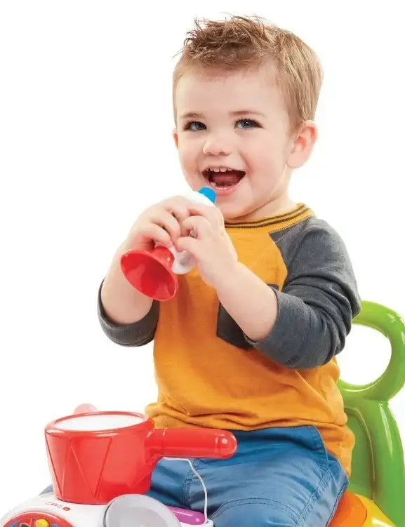 Pulio Fisher Price jeździk stabilny dla malucha - zabawki-dla-dziewczynki
