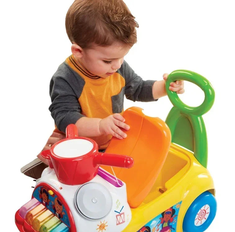 Jeździk Fisher Price Parada muzyczna zabawka edukacyjna - zabawki-dla-dziewczynki