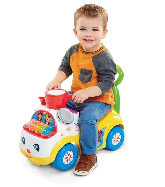 Jeździk muzyczny Fisher Price z dźwiękami dla dzieci - zabawki-dla-dziewczynki