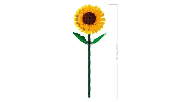 LEGO Botanicals Sunflowers model kwiatowy - zabawki-dla-dziewczynki