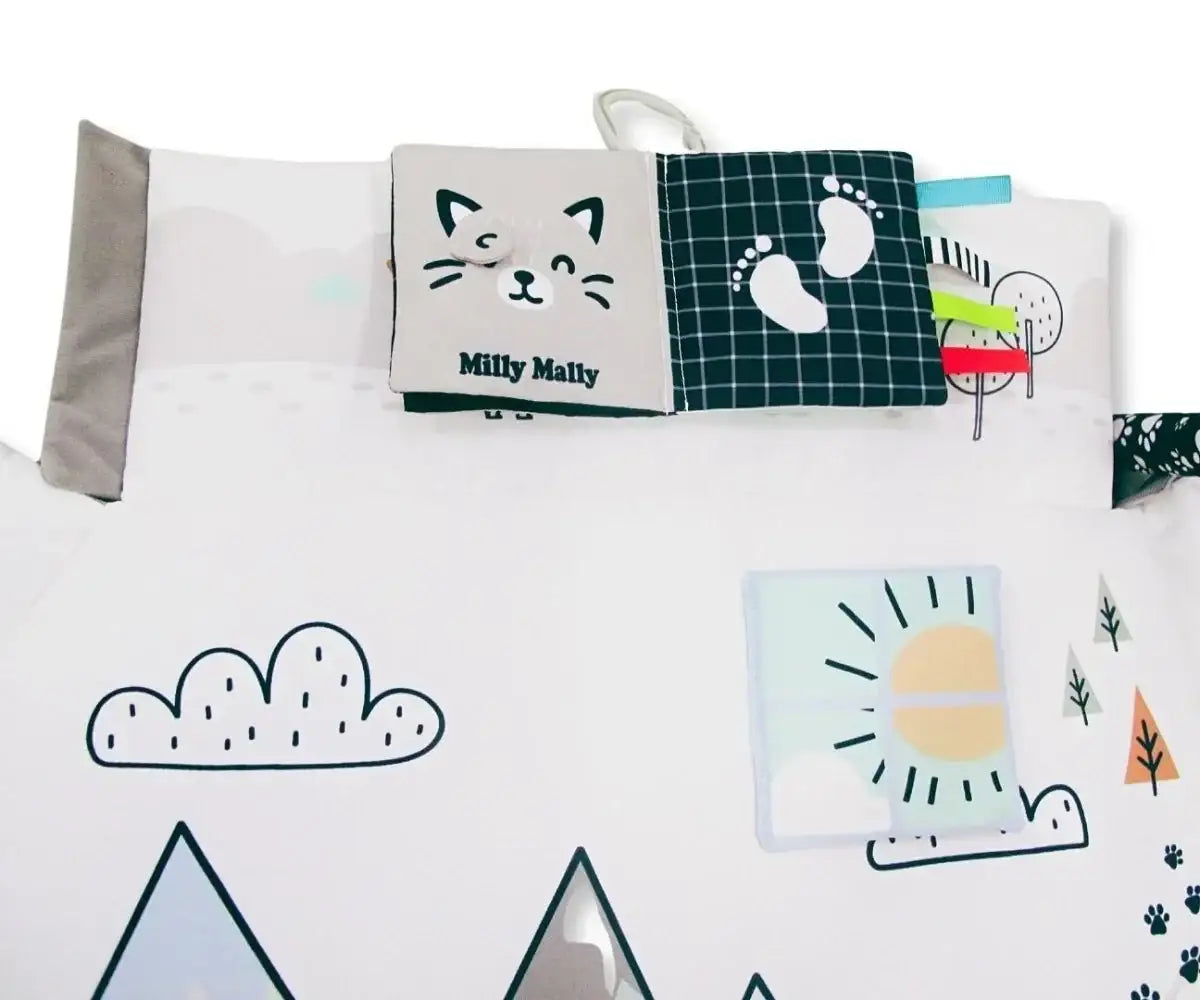 Milly Mally mata edukacyjna Minky 5w1 dla małych dzieci