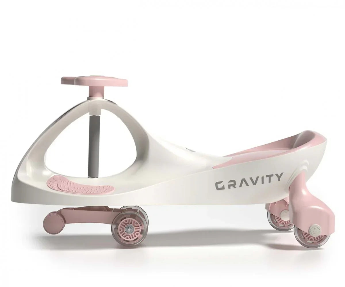Milly Mally Gravity Cream Pink jeździk dla dzieci różowo kremowy