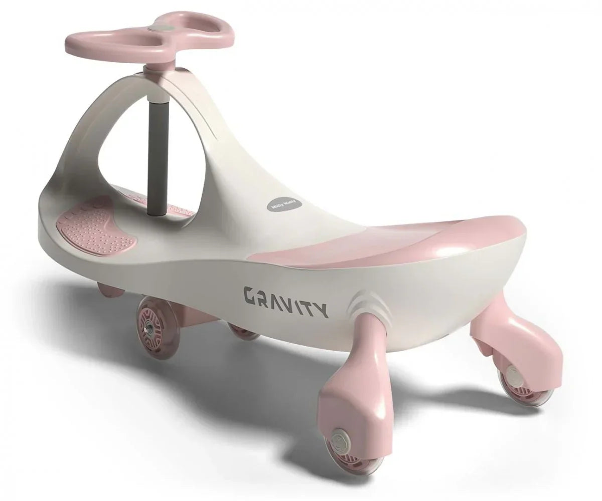 Różowy jeździk grawitacyjny Milly Mally Gravity Cream Pink
