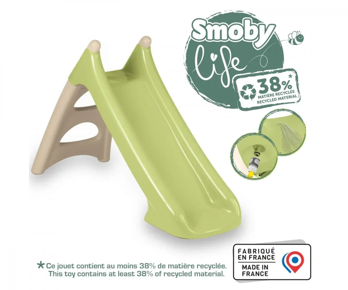 Smoby zjeżdżalnia ogrodowa zielona 90 cm