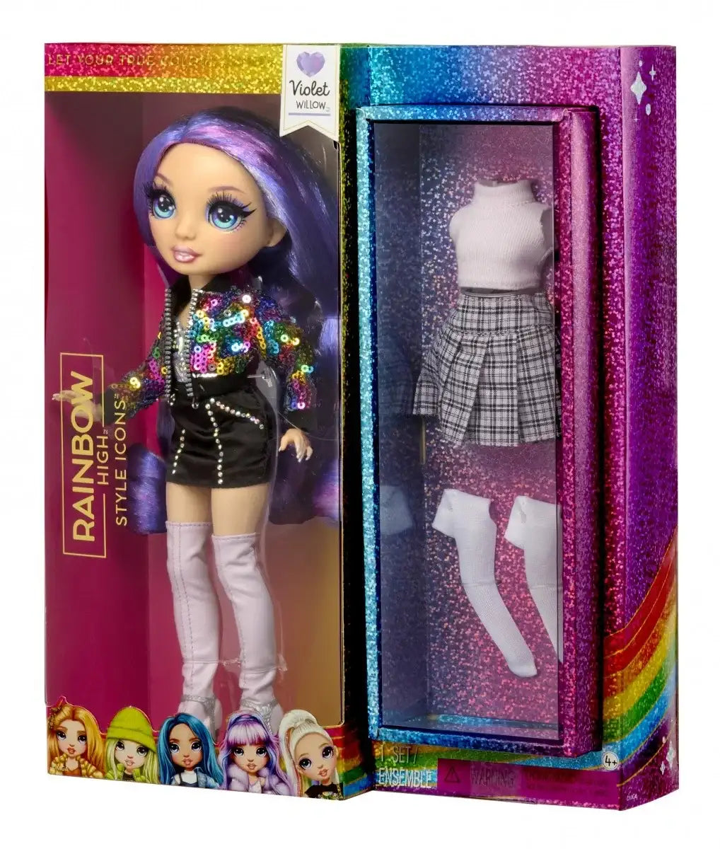 MGA Rainbow High Violet lalka Fashion Series