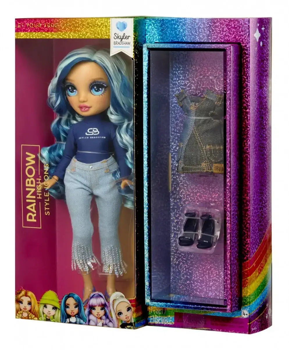 Skyler Rainbow High kreatywna lalka MGA