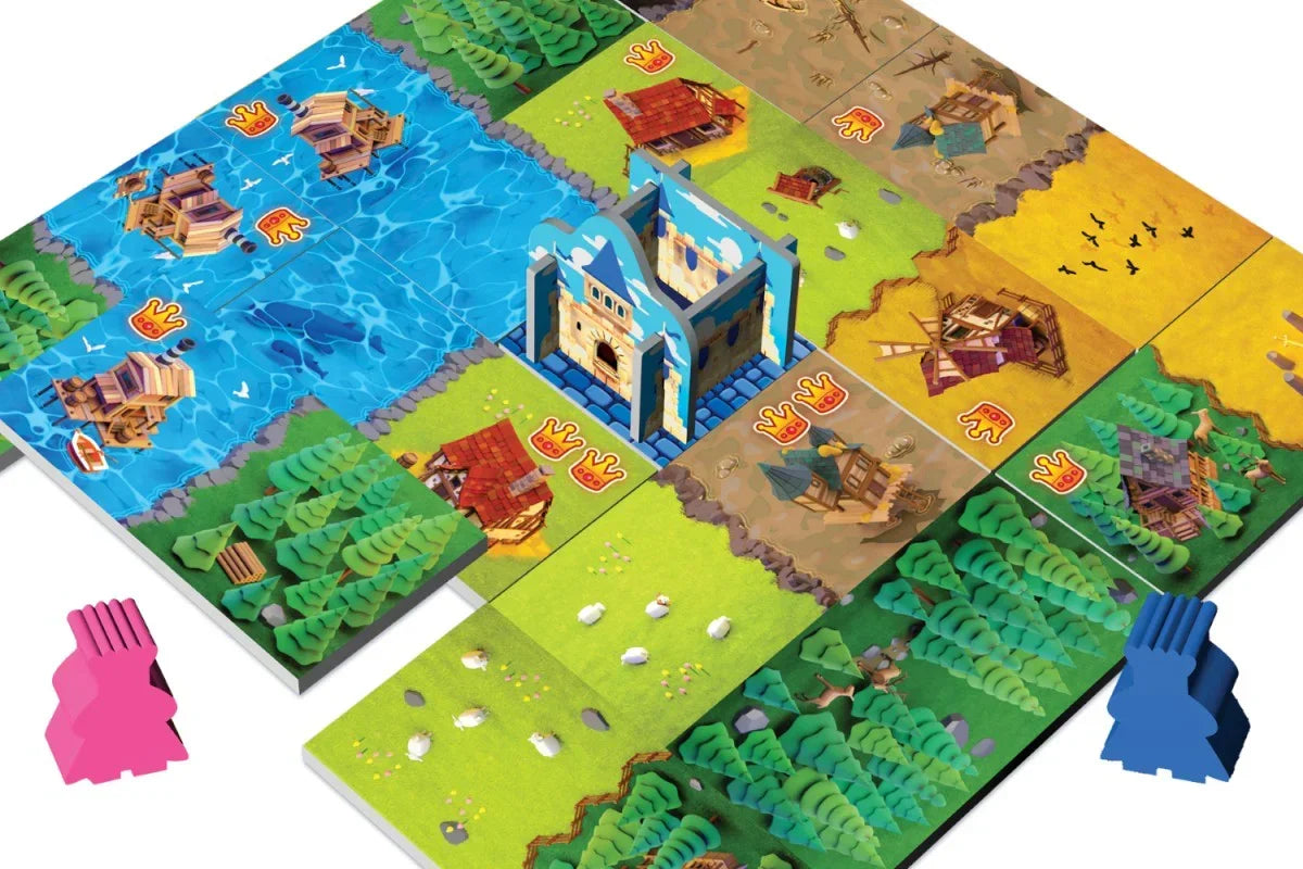 Rebel Kingdomino strategiczna gra planszowa