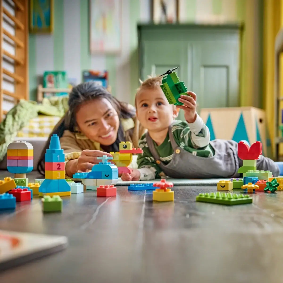 LEGO DUPLO kolorowe klocki rozwijające wyobraźnię