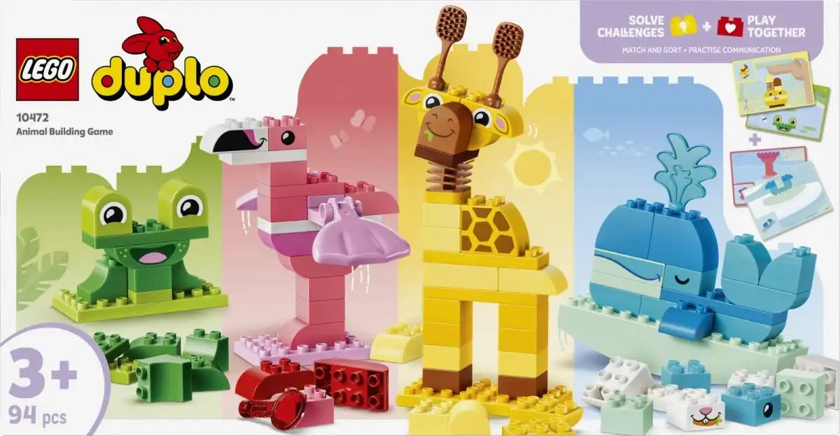 LEGO DUPLO zwierzęta dla dzieci do tworzenia własnych modeli