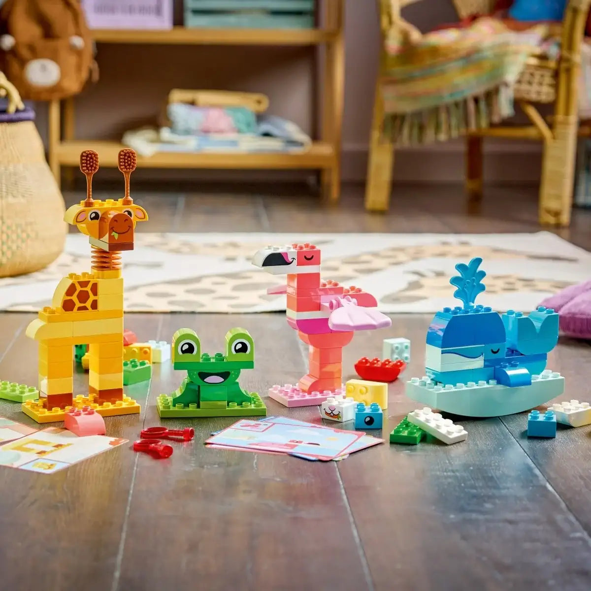 LEGO DUPLO zwierzątka do budowania dla dzieci od 3 lat