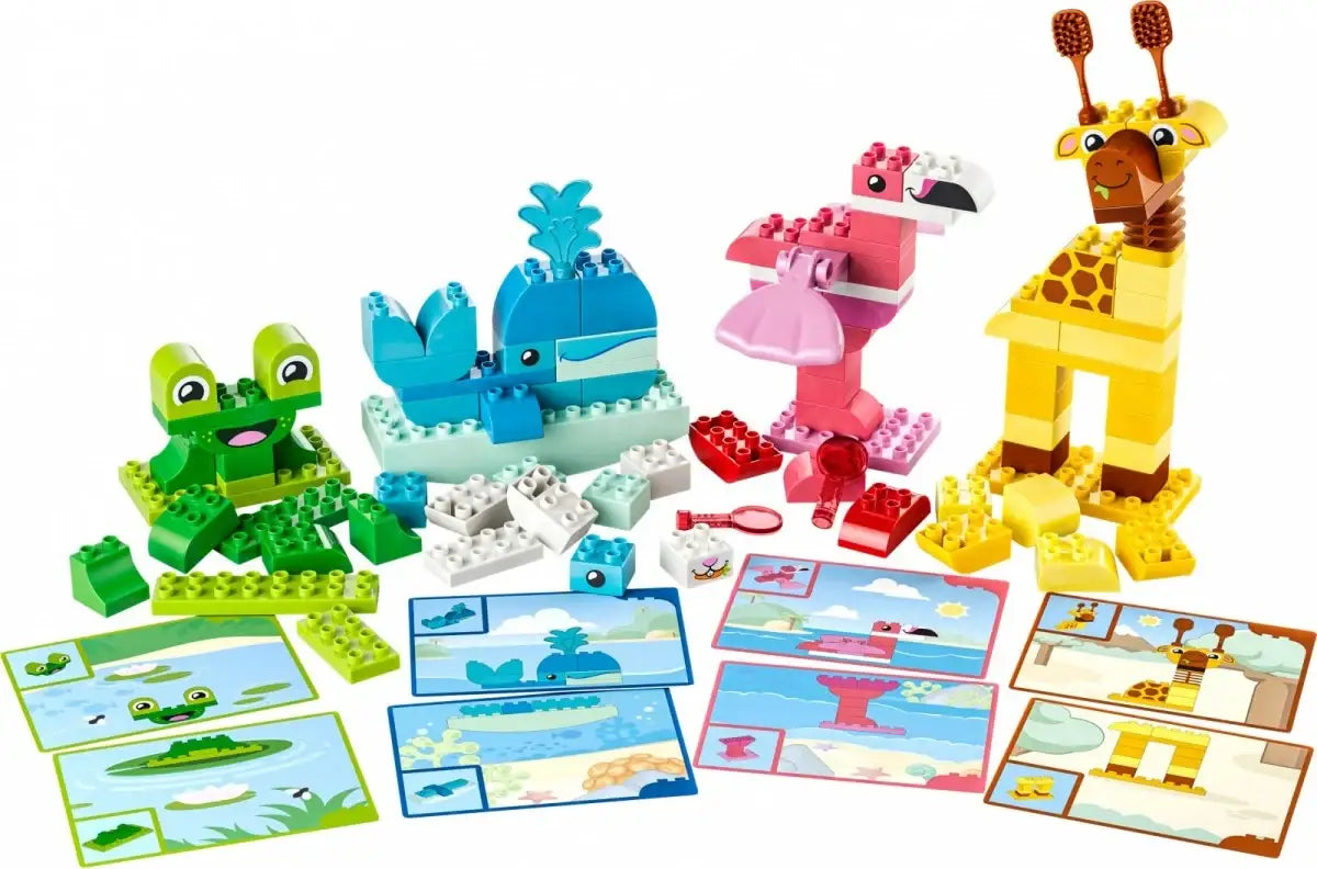 LEGO DUPLO 10472 zestaw edukacyjny ze zwierzątkami dla dzieci