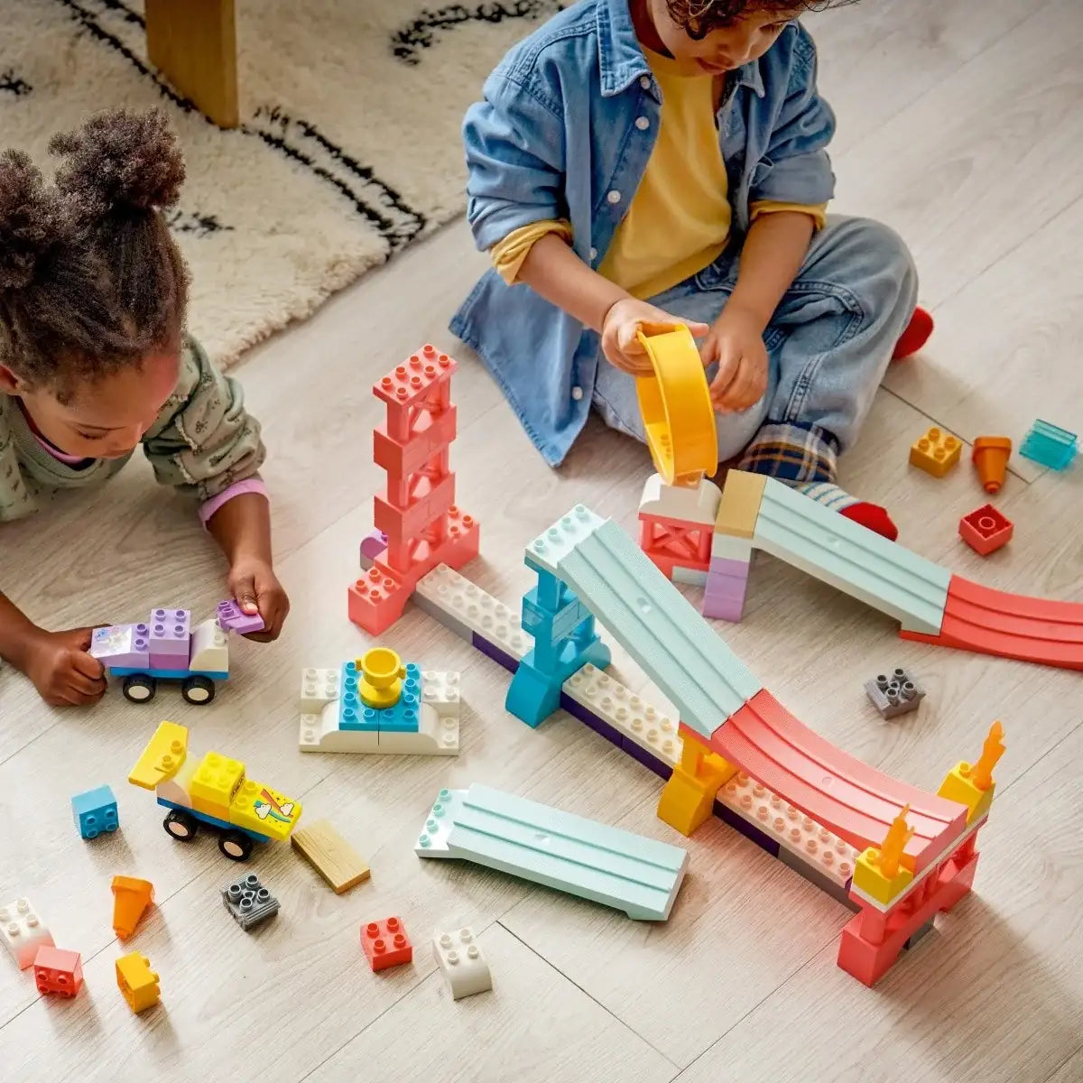 LEGO DUPLO Kreatywne Rampy 3 w 1 z samochodami