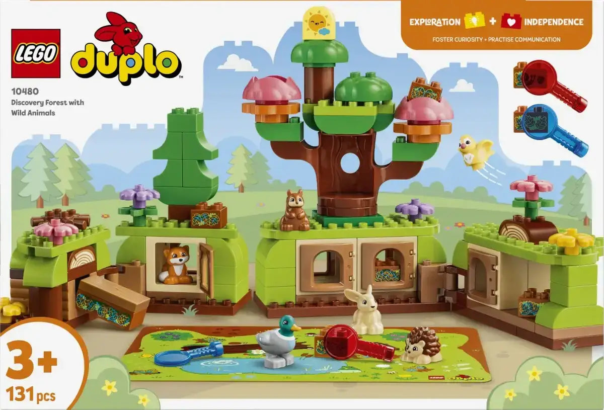 LEGO DUPLO zestaw przyrodniczy z dzikimi zwierzętami